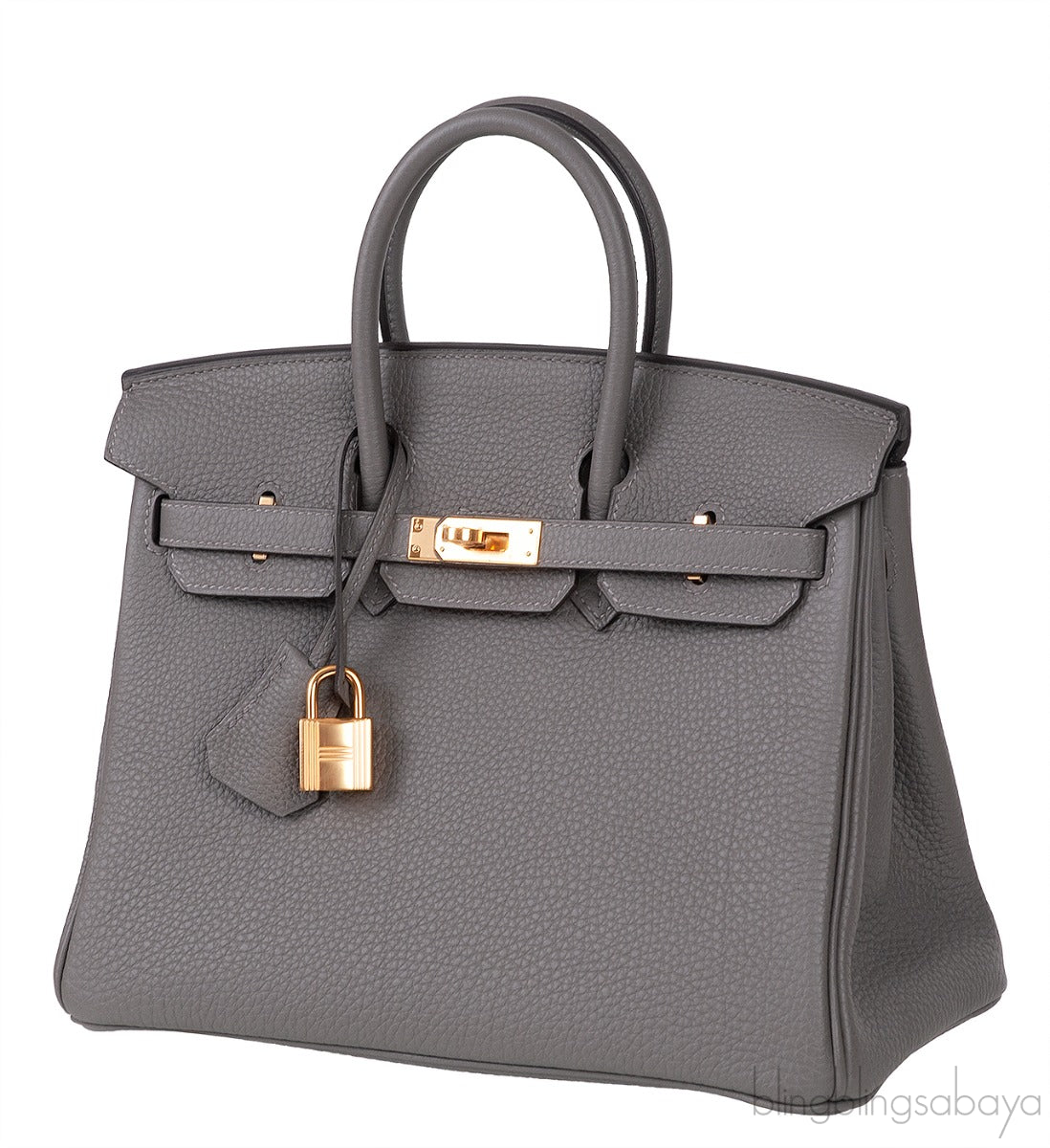 Birkin 25 Gris Meyer Togo GHW
