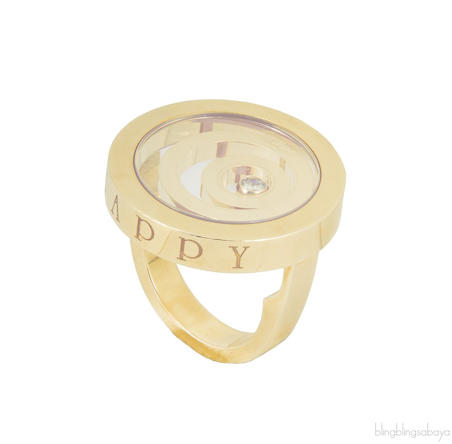 Happy Spirit Gold & Diamond Ring