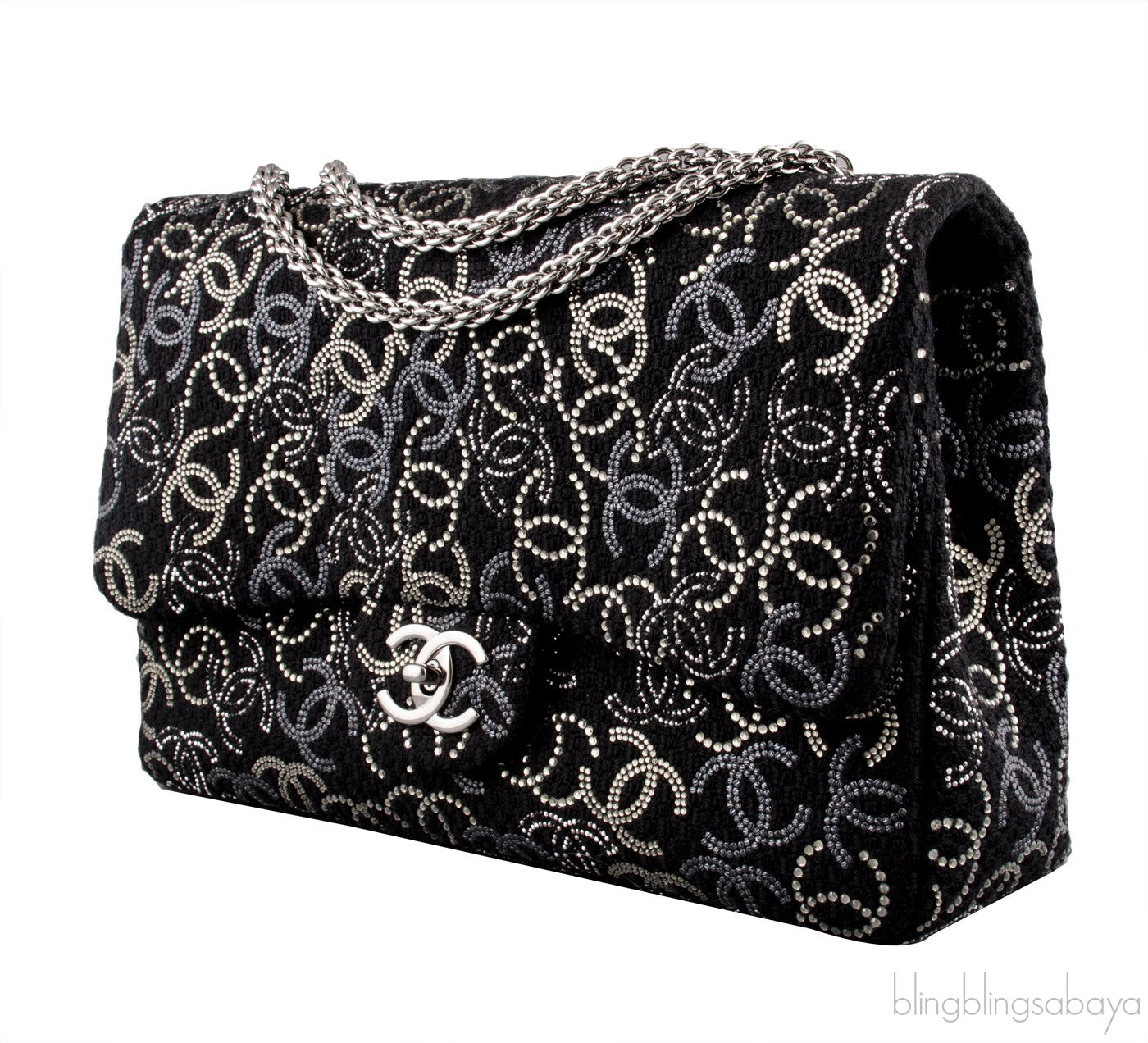 Pudong Strass Crystal CC Bag