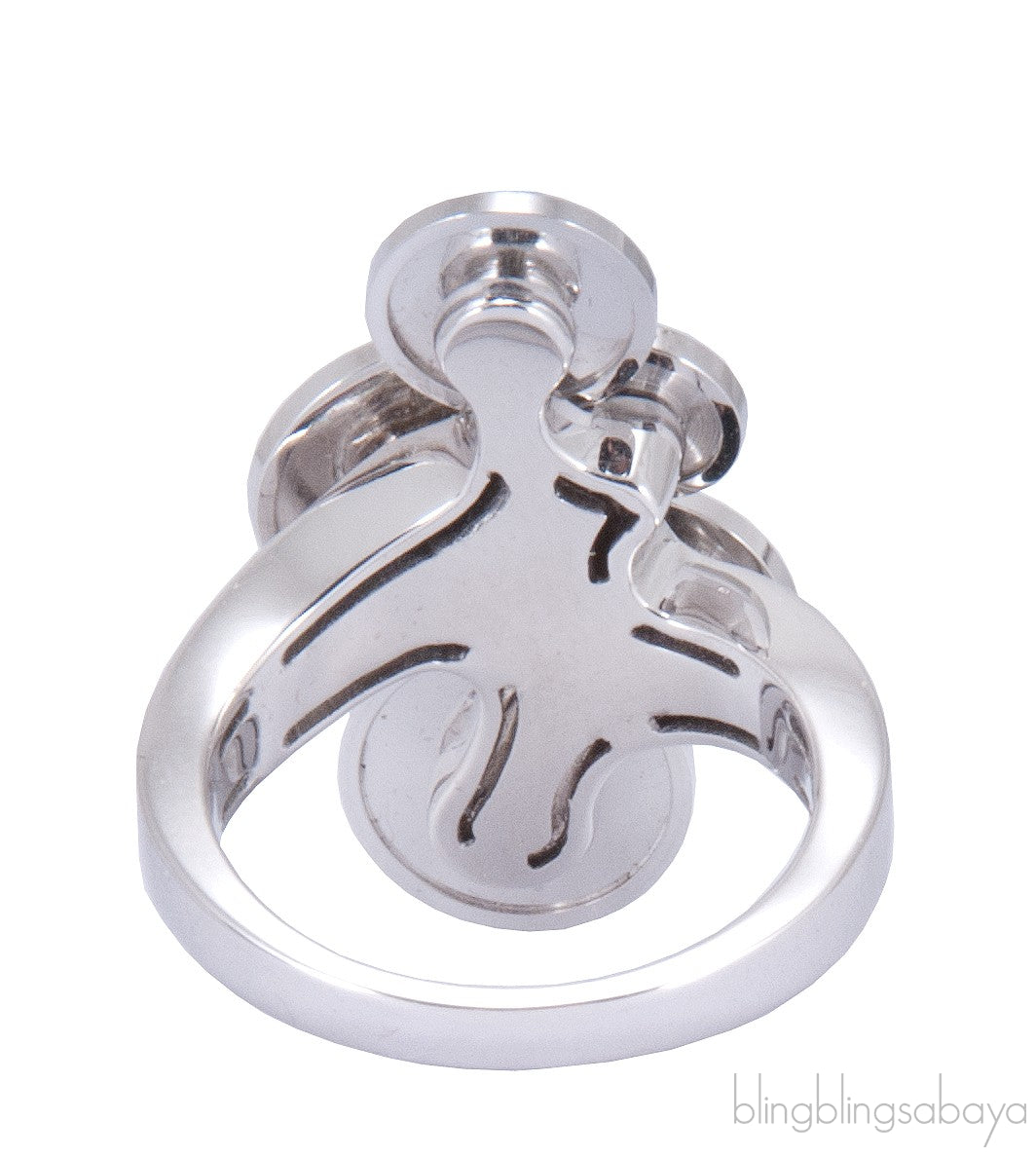 Cicladi 18K White Gold Full Set