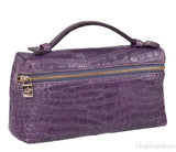 L19 Alligator Purple Pouch