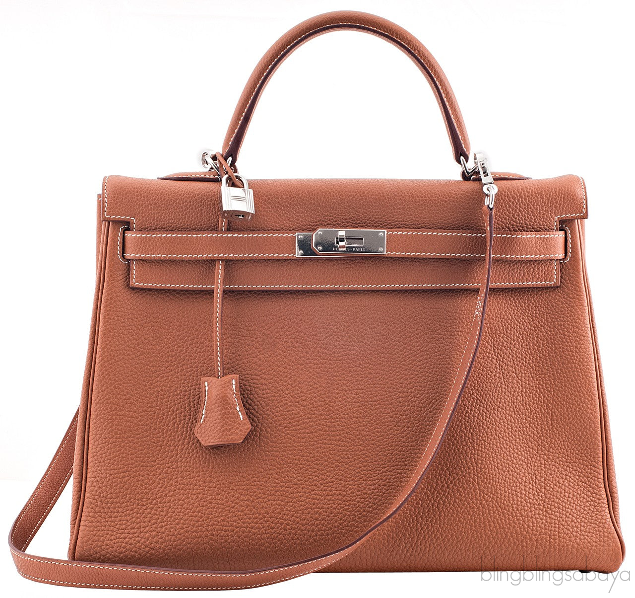 Kelly 35 Gold Togo