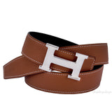 \"H\" Belt Gold / Black