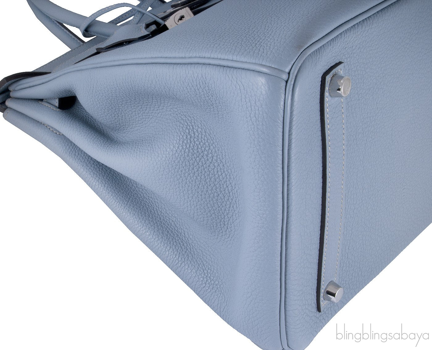 Birkin 35 Blue Lin Togo PHW