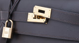 Kelly 32 Dark Brown Epsom GHW