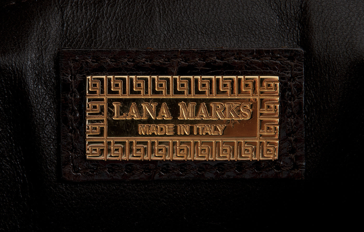 Lana Marks Positano Alligator Bag