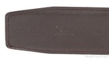 Red Epsom \"H\" Reversible Belt