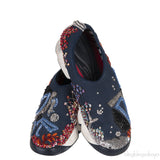 Dark Blue DIOR Bead Embellished Fusion Sneakers