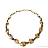 Marni Brass Disc Leather Belt