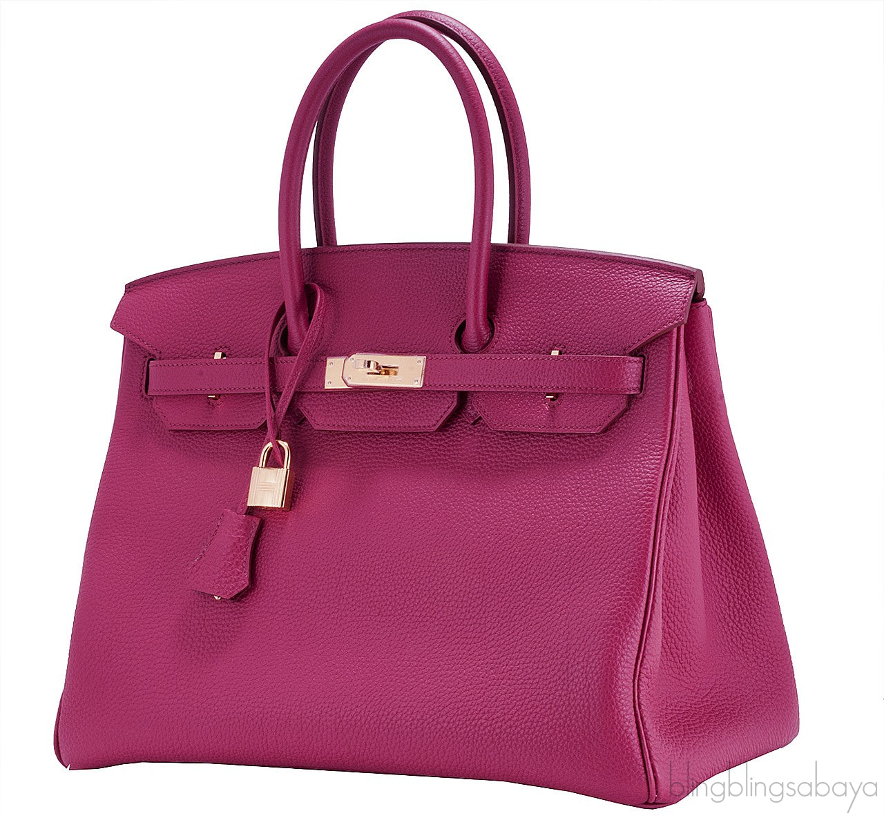 Birkin 35 Rubis Togo GHW