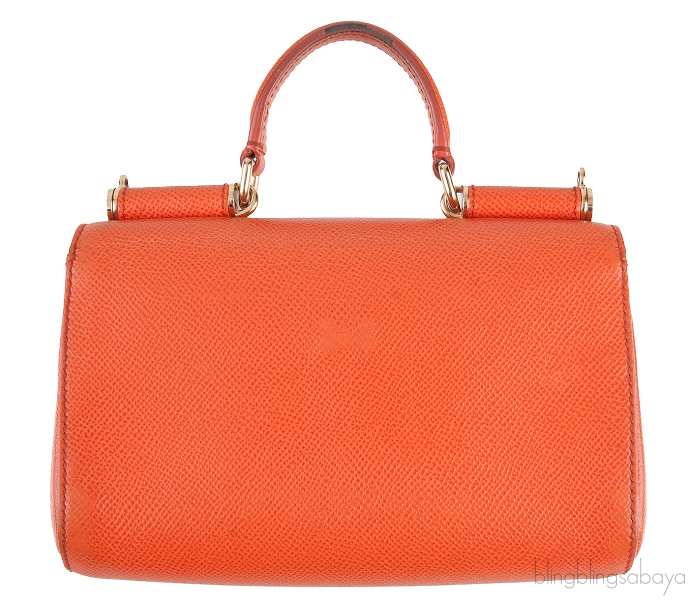 Orange Dauphine Mini Bag