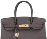 Birkin 30 Taupe Togo GHW