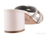 Light Pink Crystal Mule