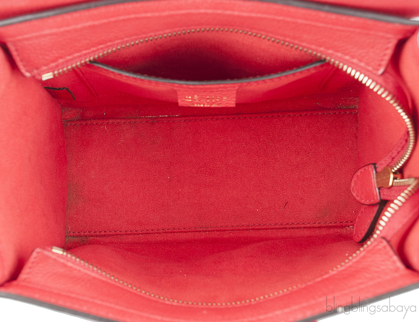 Red Nano Luggage Shoulder Bag