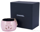 CC Stripes Cuff Enamel Bracelet