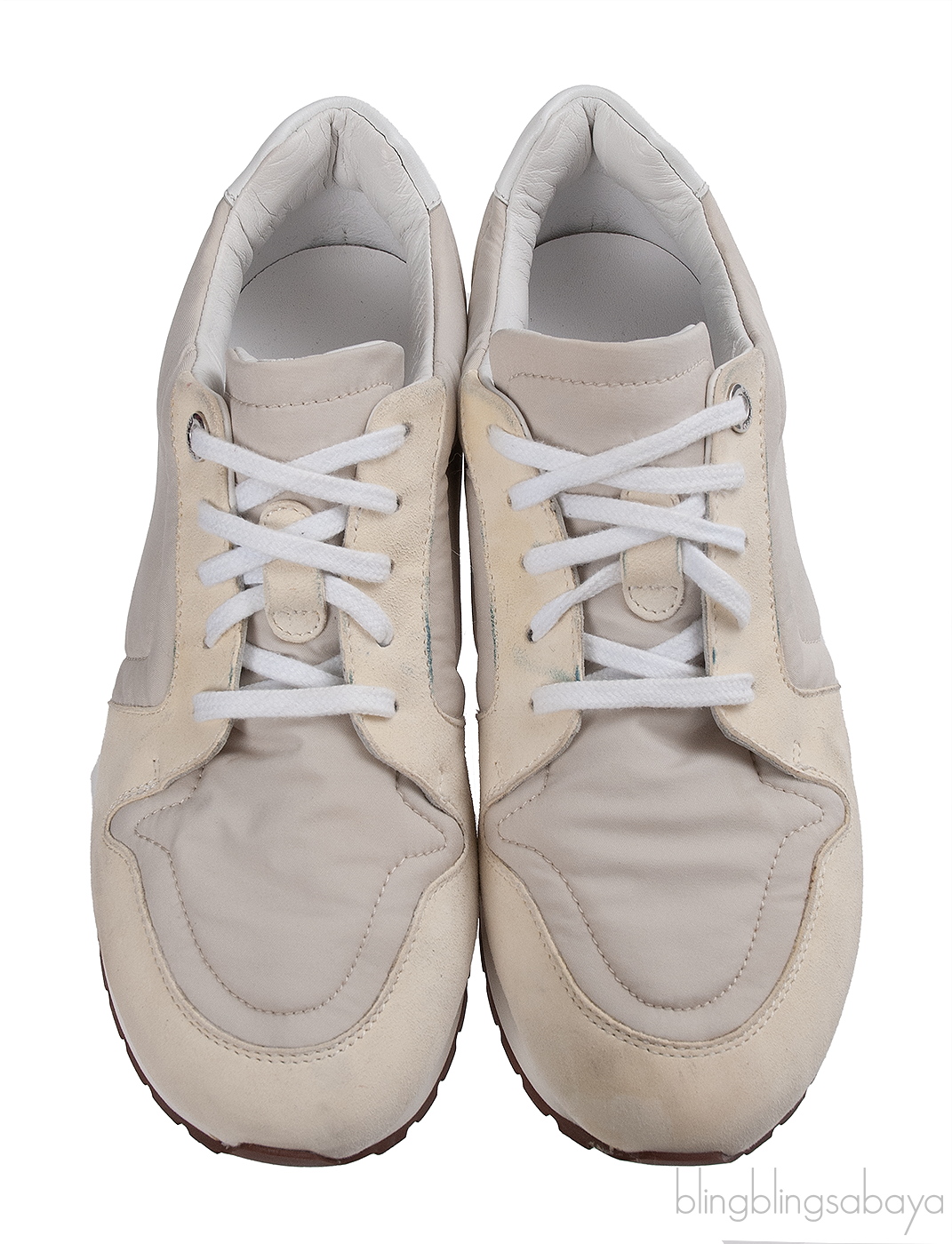Loro Piana My Wind Microfibre Light Yellow Sneakers