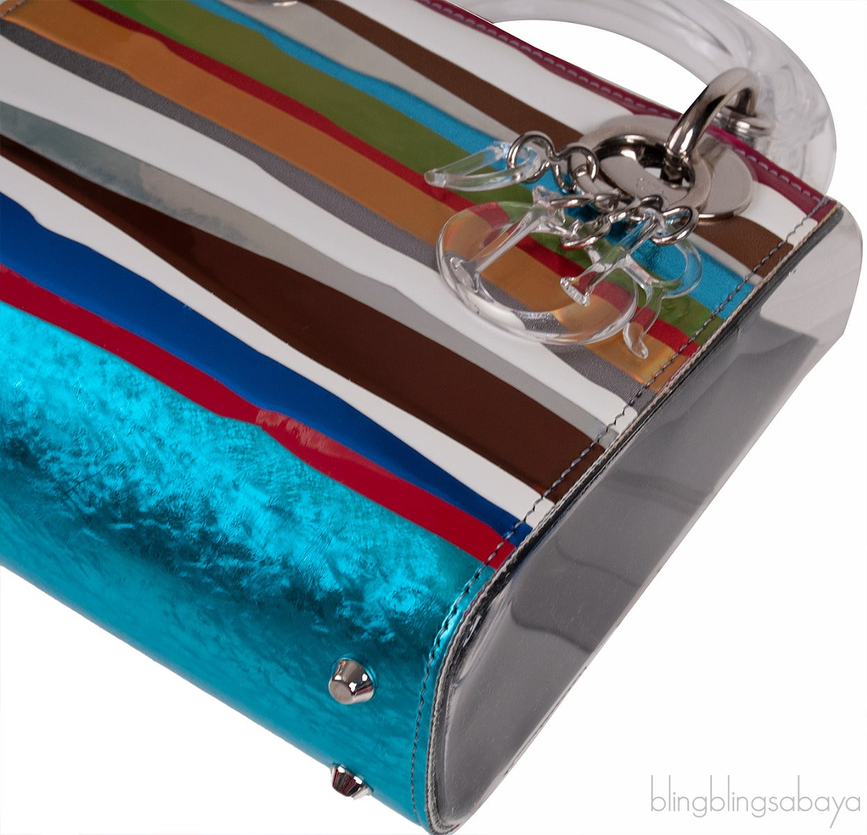 Lady Dior Art Multicolor Acrylic Mini Shoulder Bag