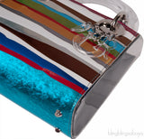Lady Dior Art Multicolor Acrylic Mini Shoulder Bag