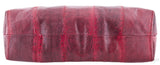 Red Python Hobo bag