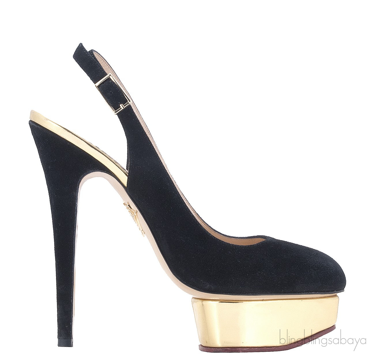 Dolly Suede Slingback Pump