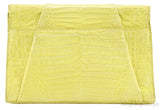 Crocodile Envelope Clutch