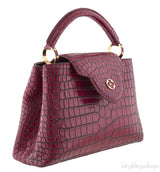 Capucines Crocodile Grenade BB
