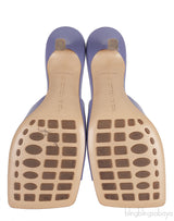 Lilac Stretch Leather Sandals