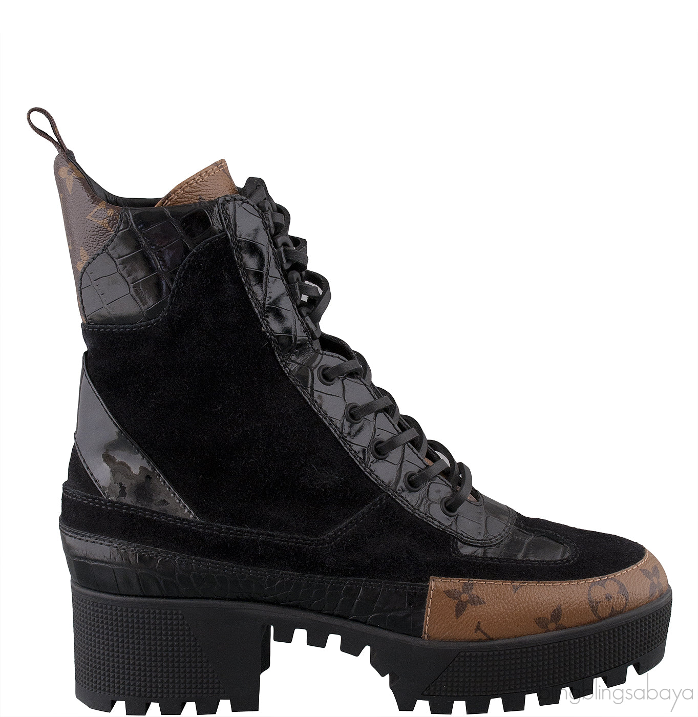 Laureate Monogram Desert Boots
