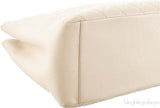 Beige Caviar Shopping Tote