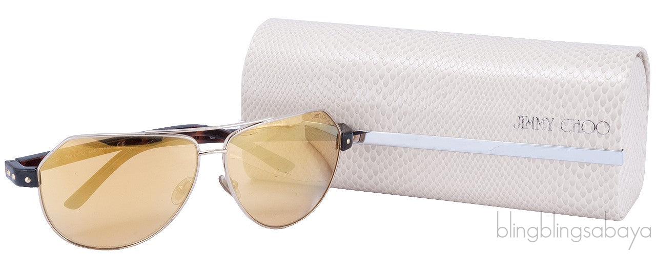 Jimmy Choo Charley Aviator Sunglasses