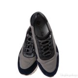 Loro Piana My Wind Microfibre & Suede Blue Sneakers