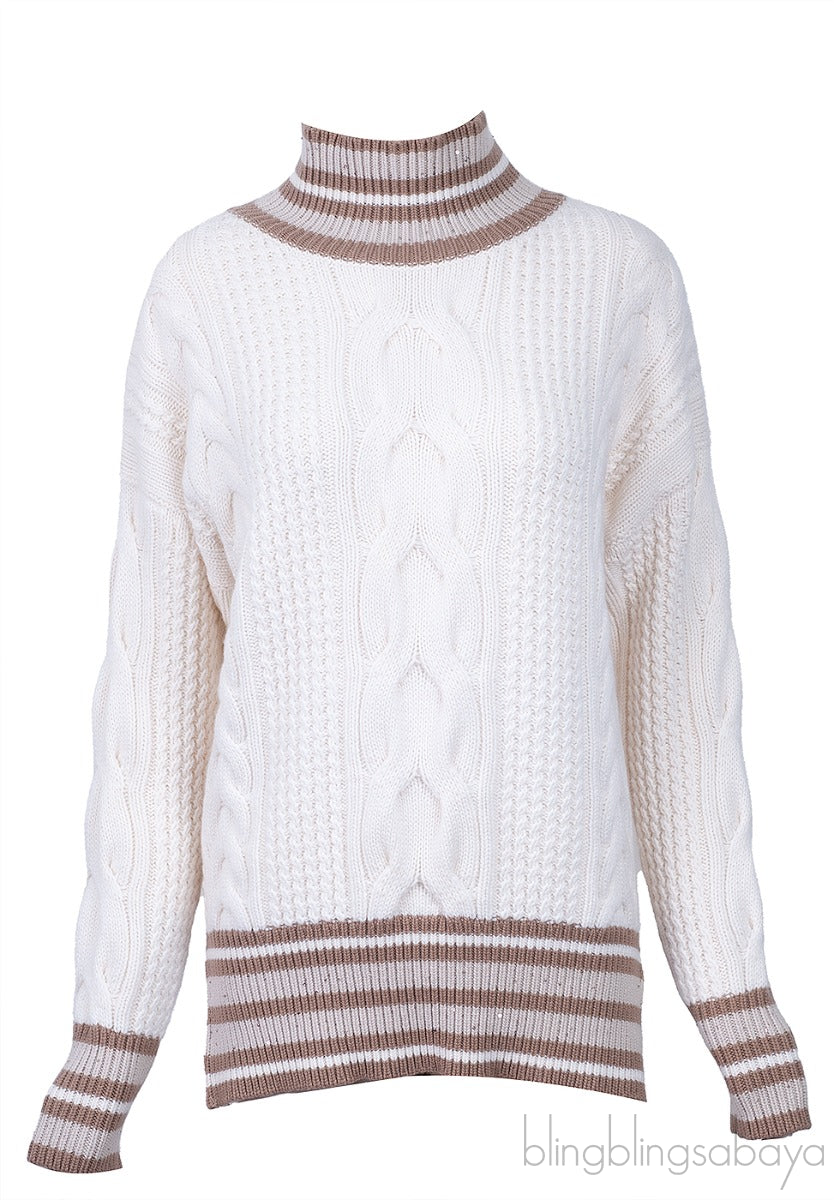 Off-white Cable Knit Sweatshirt