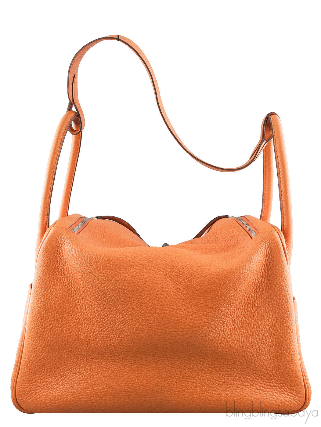 Lindy 34 Orange Taurillon Clem