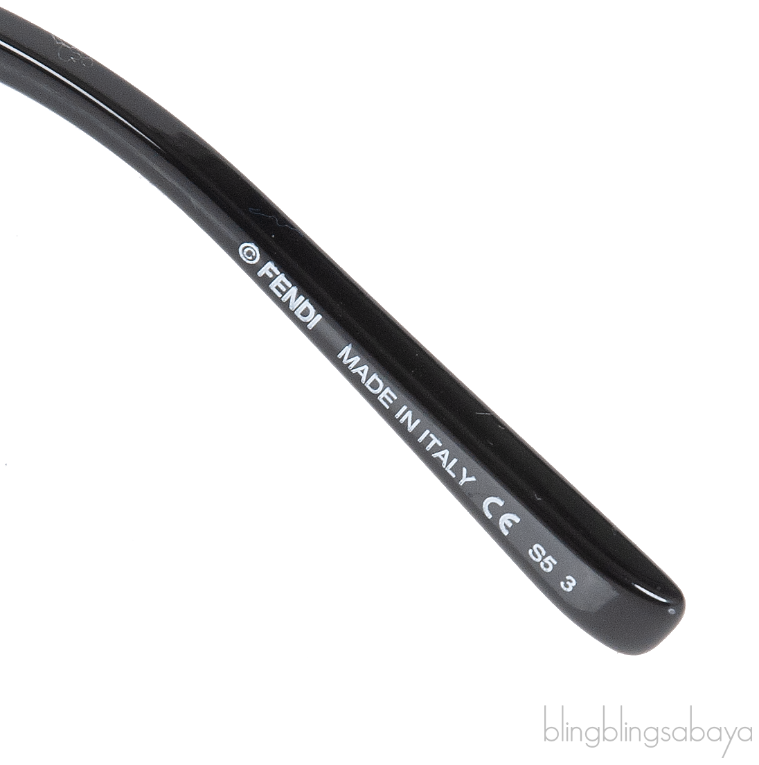 x Gentle Monster Fendi No. 1 FF0369/s Black Sunglasses