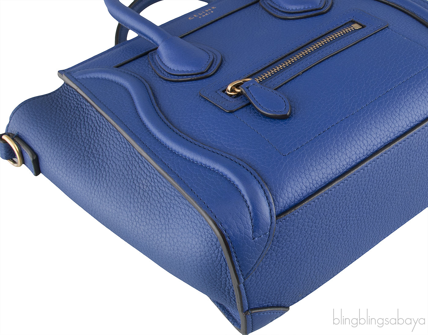 Blue Nano Luggage Shoulder Bag