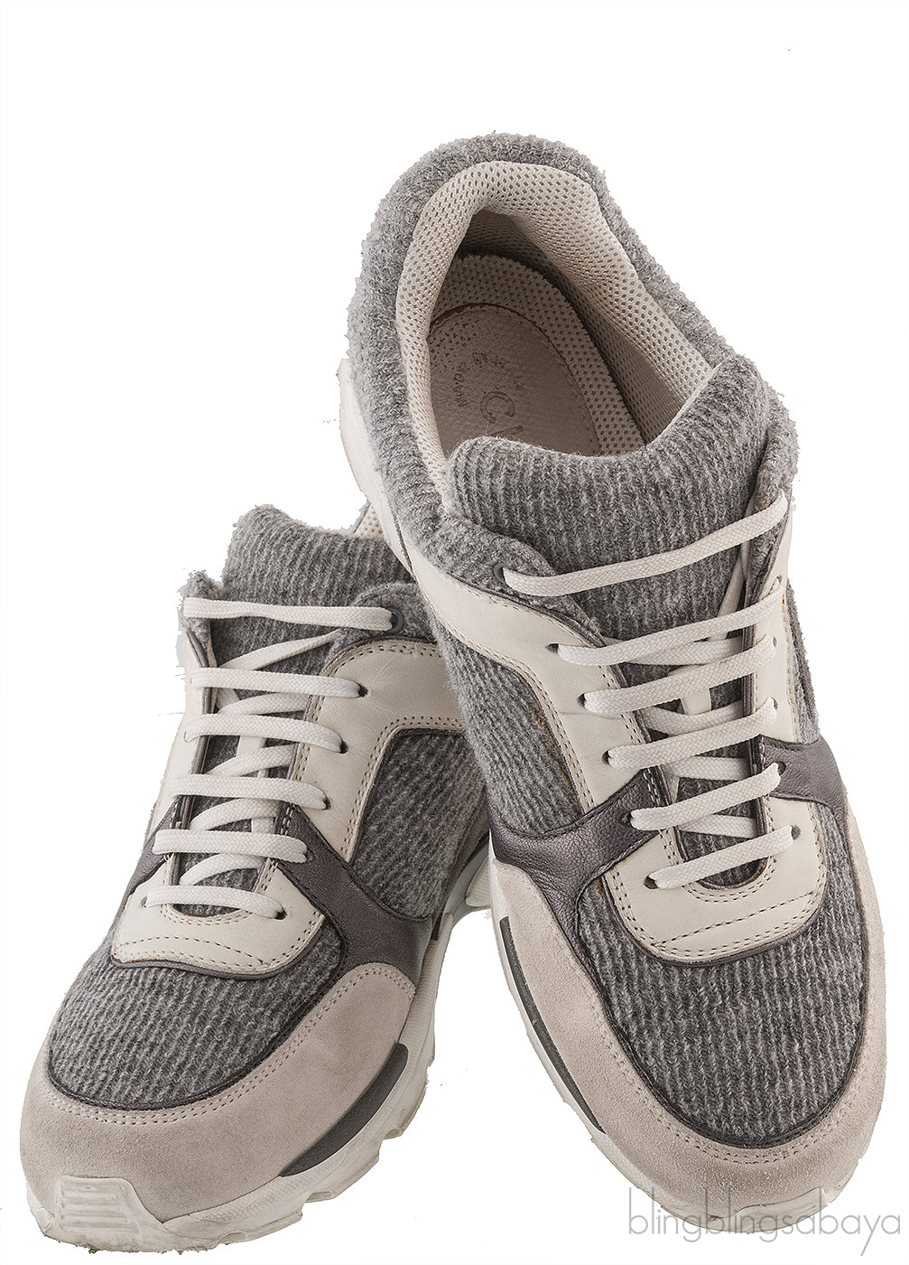 Grey CC Runner Trainer Sneakers