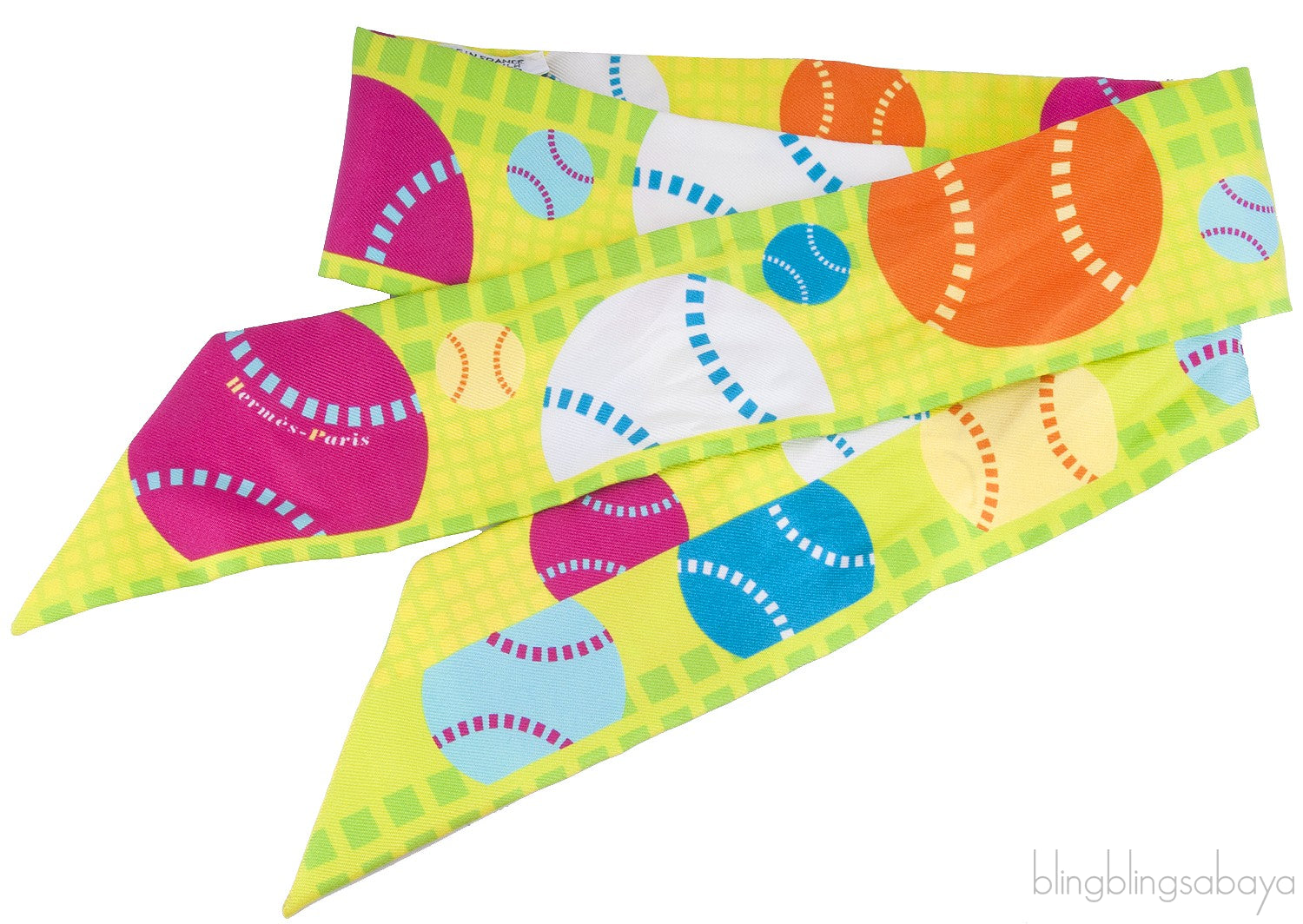 Balles De Tennis Printed Twilly