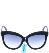 Cat Eye Velvet Sunglasses