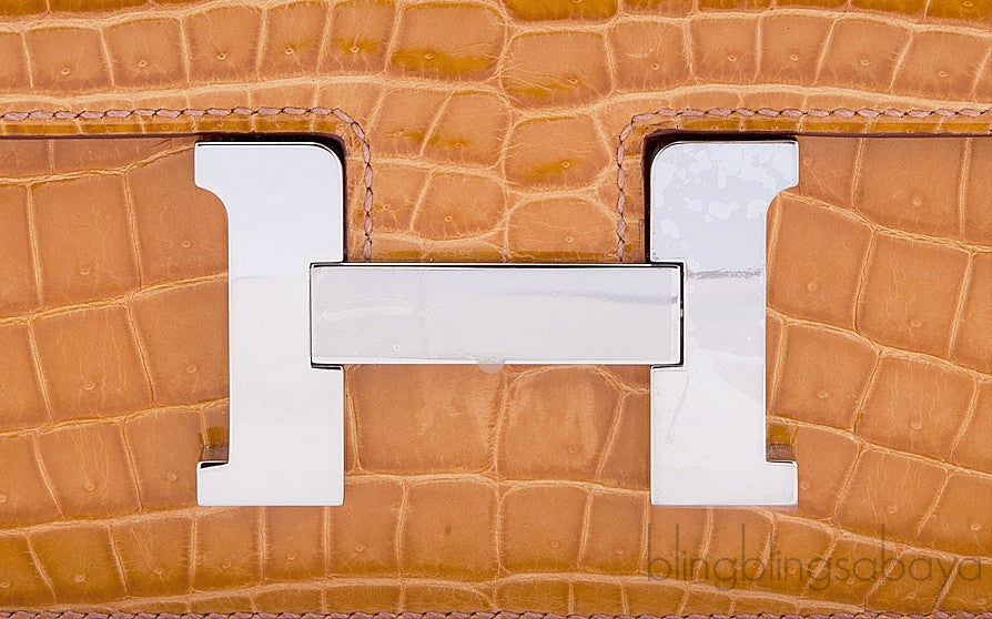 Constance Elan Saffron Crocodile PHW