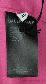 Satin Judo Wrap Dress