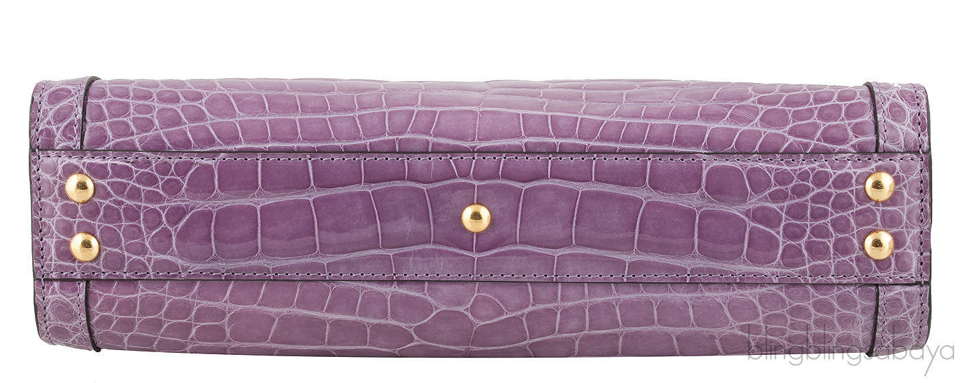 Ophidia Crocodile Shoulder Bag