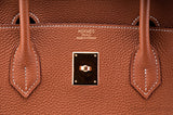 Birkin 40 Gold Taurillon Clem
