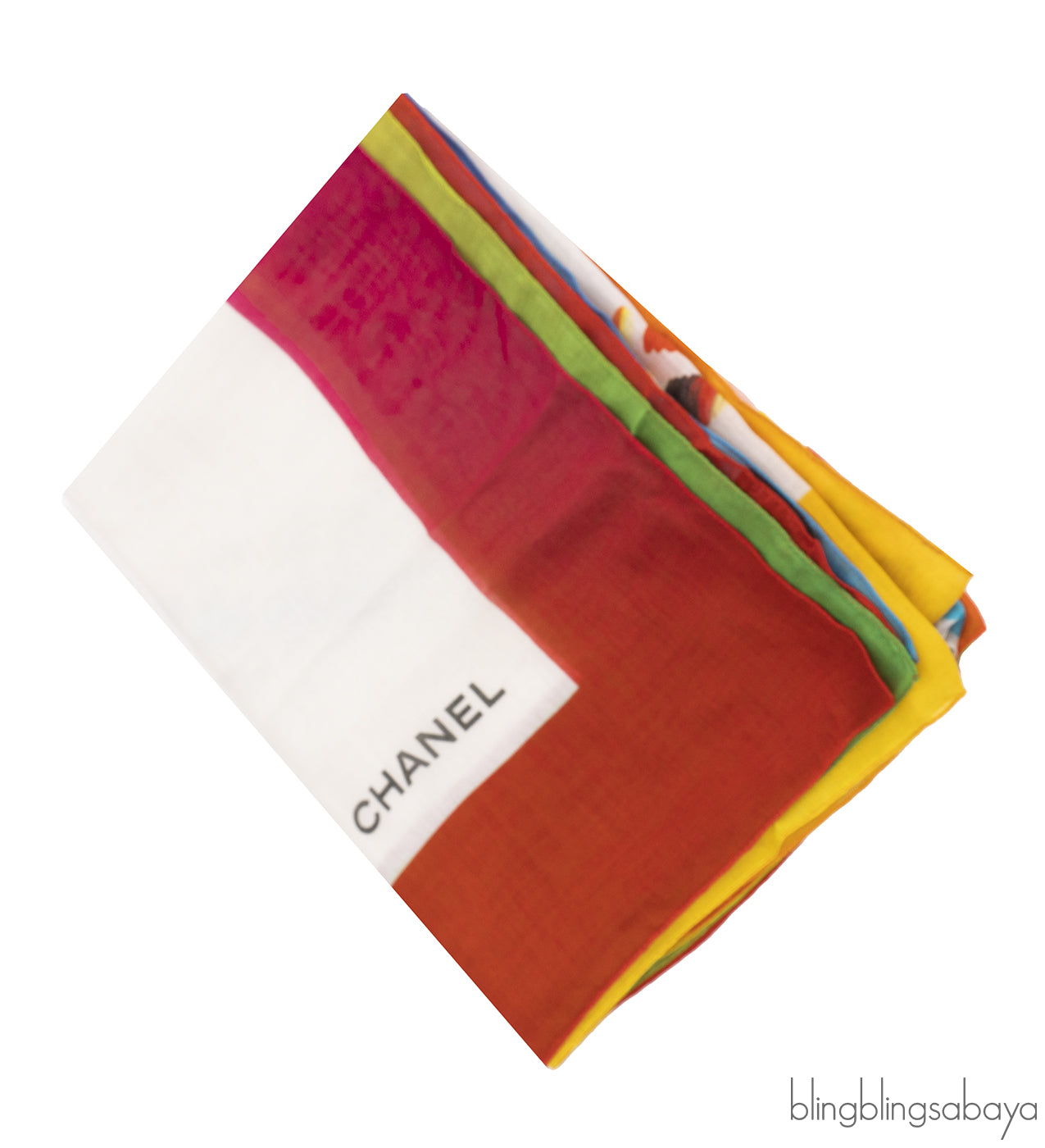 Chanel Multi-color CC XL Shawl