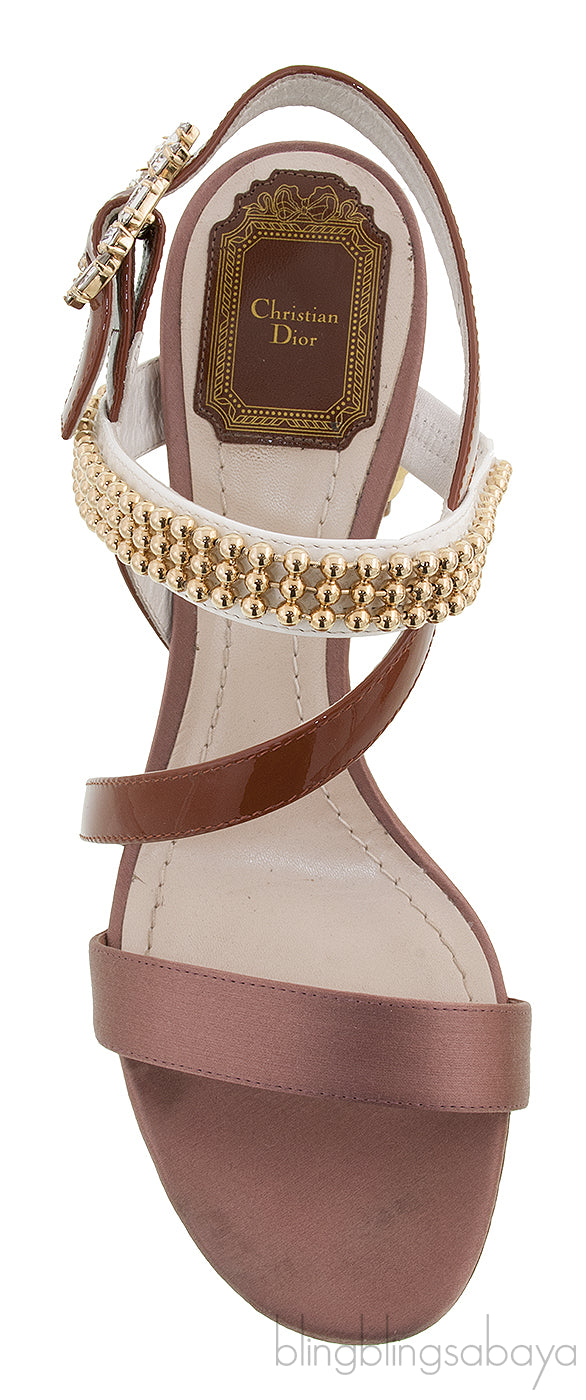 Old Rose Strappy Sandals