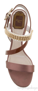 Old Rose Strappy Sandals