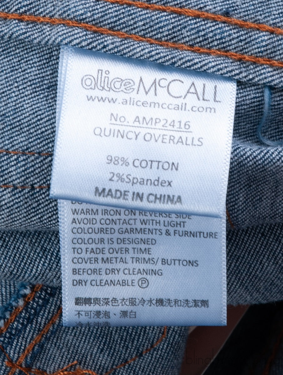 Blue Denim Quincy Overalls
