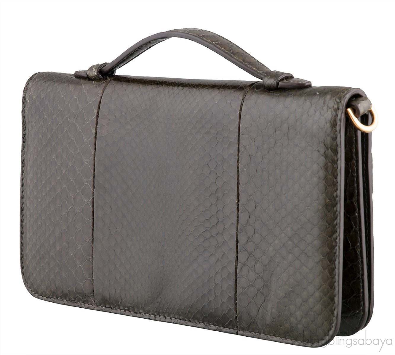 Dark Forest Python Handbag
