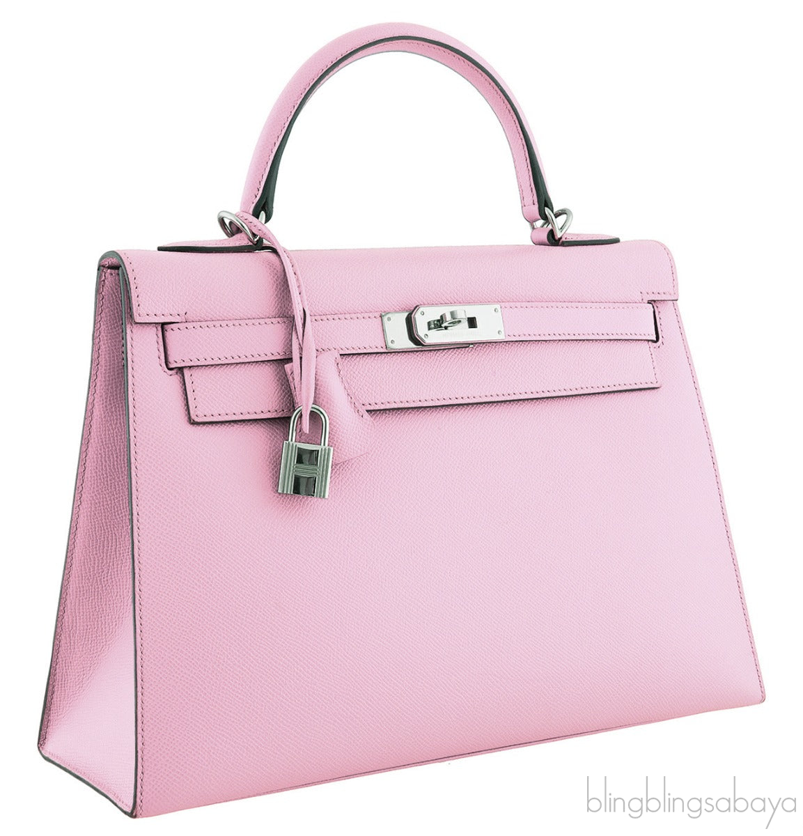 Kelly 25 Mauve Sylvester Epsom Sellier PHW