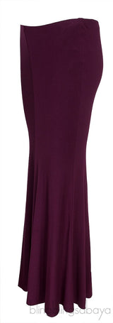 Burgundy Maxi Skirt