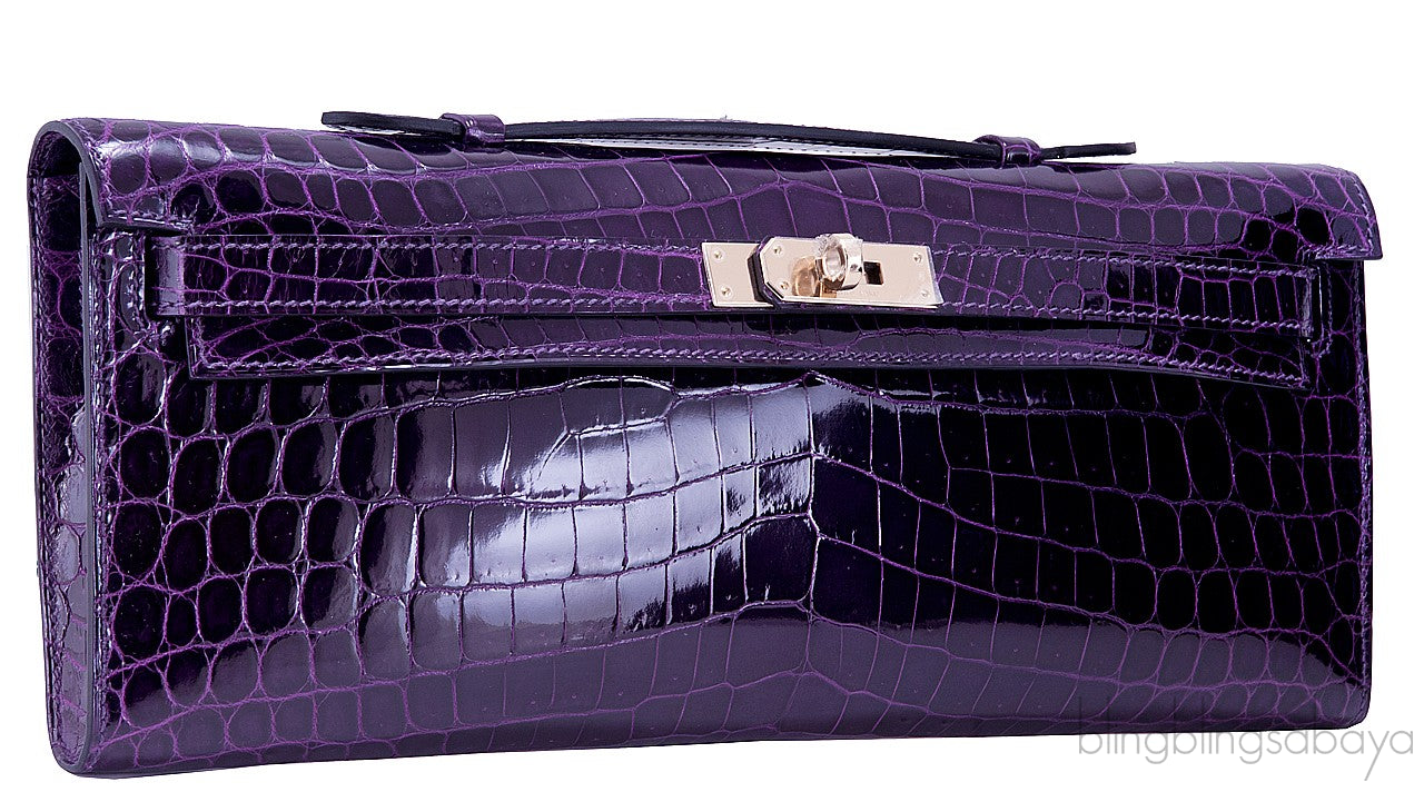 Kelly Cut Niloticus Crocodile Amethyst